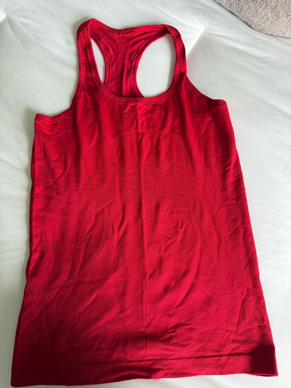 Lululemon Red Racerback Tank Top - Women